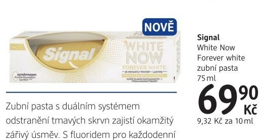 Pasta na zuby Forever White White Now Signal