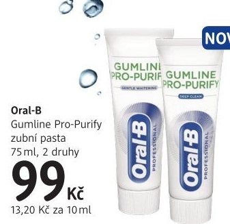 Pasta na zuby Gumline Pro-Purify Oral-B