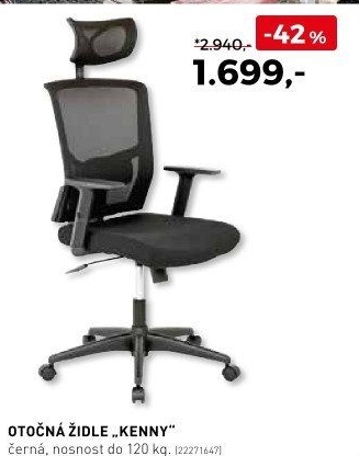 Otočná židle Kenny