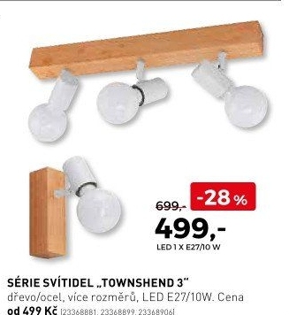 Série svítidel Townshend 3