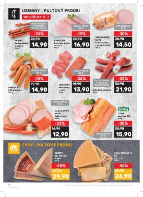 akční leták Kaufland 31.7.2019-6.8.2019