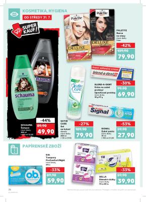 akční leták Kaufland 31.7.2019-6.8.2019