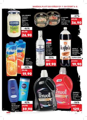 akční leták Kaufland 31.7.2019-6.8.2019