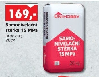 Samonivelační stěrka Uni Hobby