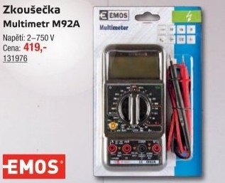 Digitální multimetr Emos