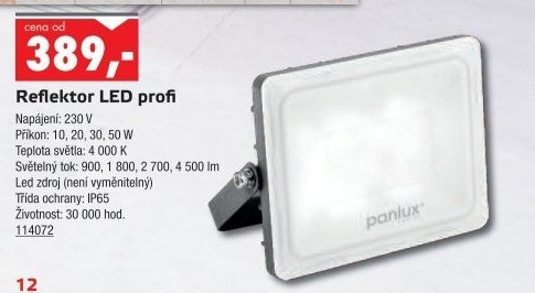 Reflektorové LED světlo Panlux