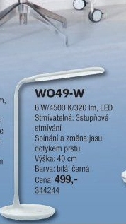LED stolní lampička W049-W Solight