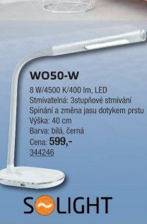 LED stolní lampa W050-W Solight