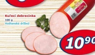 Debrecínka kuřecí Vodňanské kuře