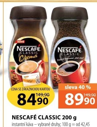 Instantní káva Nescafé Classic