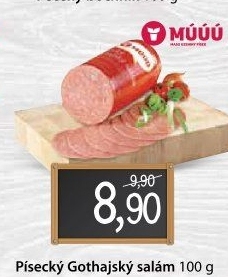 Salám Gothaj Maso uzeniny Písek