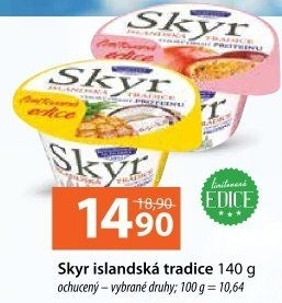 Dezert zakysaný ochucený Skyr Bohušovická mlékárna