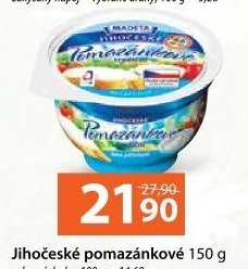 Tradiční pomazánkové Jihočeské Madeta