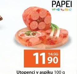 Utopenci v aspiku Lahůdky Papei