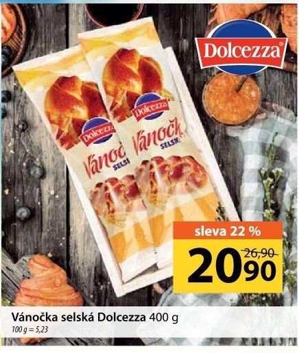 Vánočka selská Dolcezza