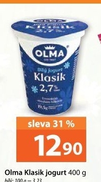 Bílý jogurt Klasik Olma