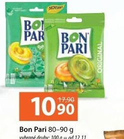 Bonbony Bon Pari Nestlé