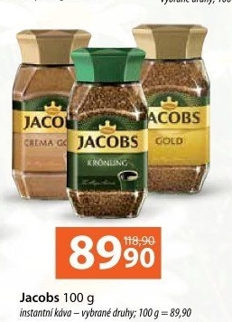 Instantní kávy Jacobs