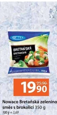 Směs bretaňská mražená Nowaco