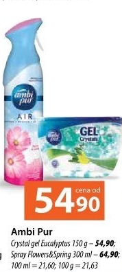 Osvěžovač vzduchu Gel Crystals Ambi Pur