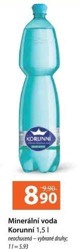 Přírodní voda Korunní