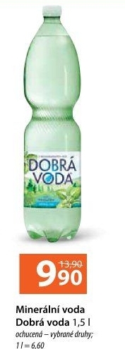 Ochucená voda Dobrá voda