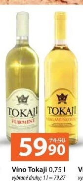 Víno Furmint Tokaji