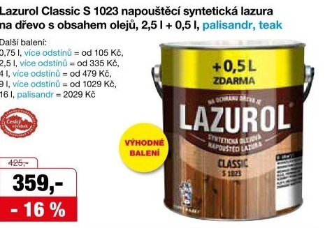 LAZUROL CLASSIC