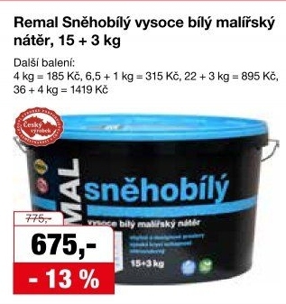 Interiérová barva Remal