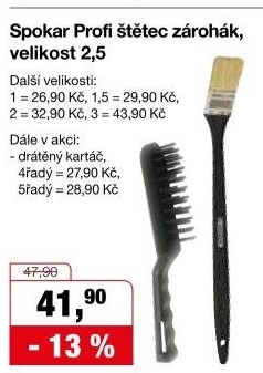 Štětec zárohák Spokar
