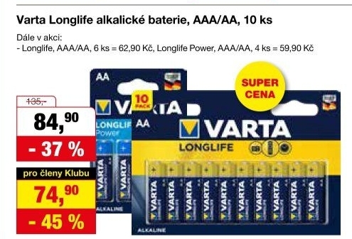 BATERIE VARTA