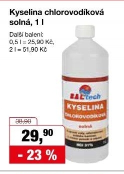 Kyselina chlorovodíková solná Baltech