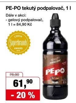 Podpalovač tekutý Pe-Po