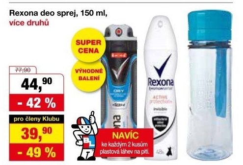 Deodorant sprej Rexona