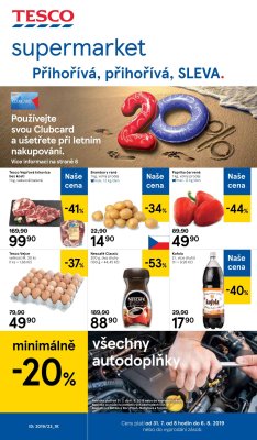 akční leták Tesco 31.7.2019-6.8.2019