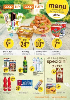 akční leták COOP 31.7.2019-13.8.2019
