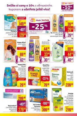 akční leták Teta drogerie 8.8.2019-19.8.2019