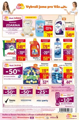akční leták Teta drogerie 8.8.2019-19.8.2019