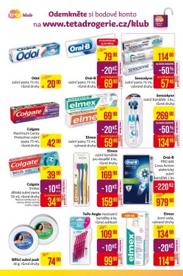 akční leták Teta drogerie 8.8.2019-19.8.2019