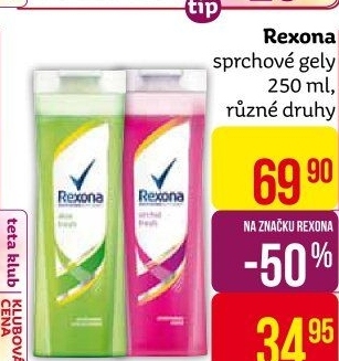 Sprchový gel Rexona