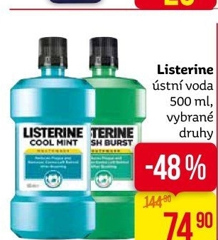 Ústní voda Listerine