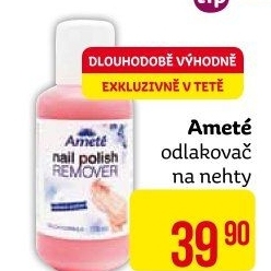 Odlakovač na nehty Ameté