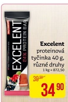 Proteinová tyčinka Excelent Nutrend
