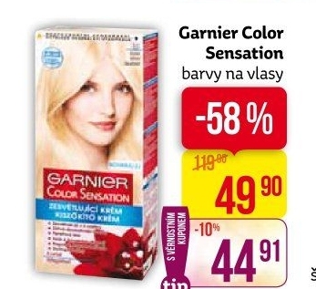 Barva na vlasy Color Sensation Garnier
