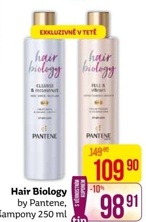 Šampon Hair Biology Pantene