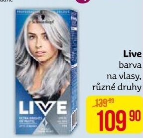 Barva na vlasy Live Schwarzkopf
