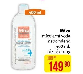 Micelární voda Mixa
