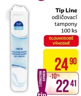 Odličovací tampony Tip Line
