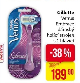 Holicí strojek dámský Embrace Gillette Venus