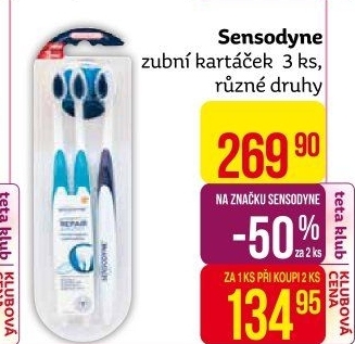 Kartáček na zuby Sensodyne